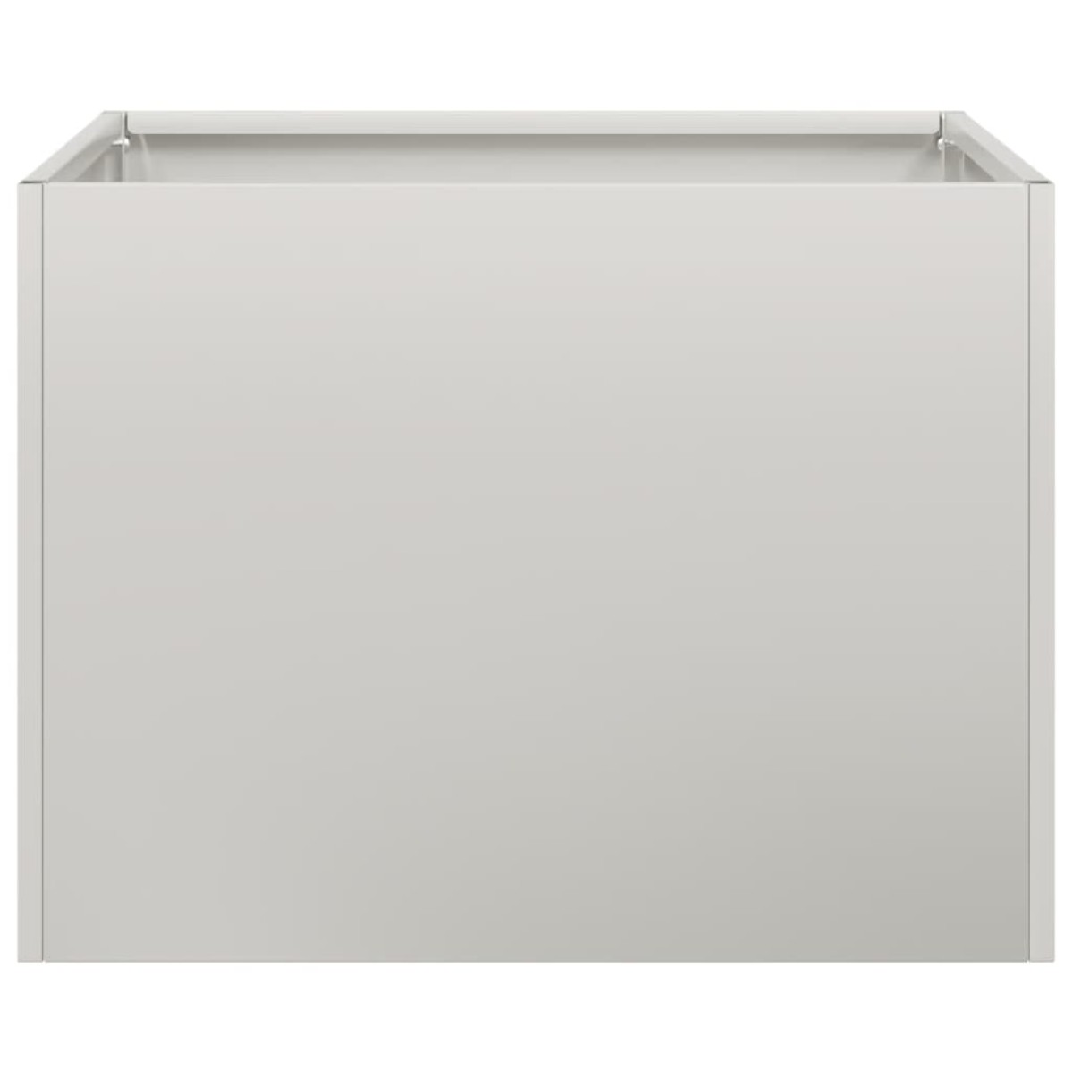 vidaXL Ζαρντινιέρα 40x40x30 εκ. από Ανοξείδωτο Ατσάλι