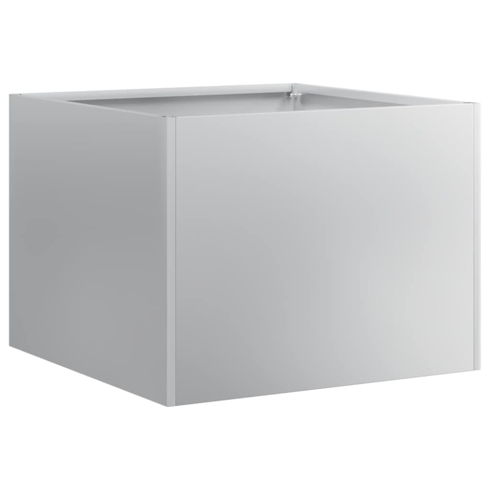 vidaXL Ζαρντινιέρα 40x40x30 εκ. από Γαλβανισμένο Ατσάλι