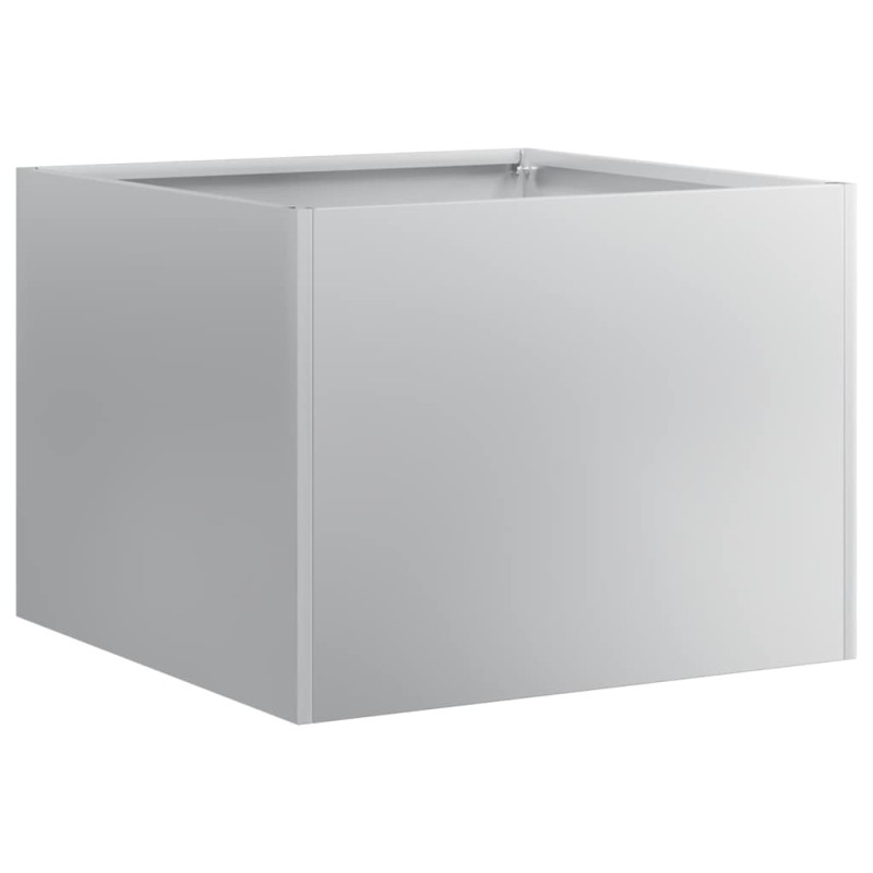 vidaXL Ζαρντινιέρα 40x40x30 εκ. από Γαλβανισμένο Ατσάλι