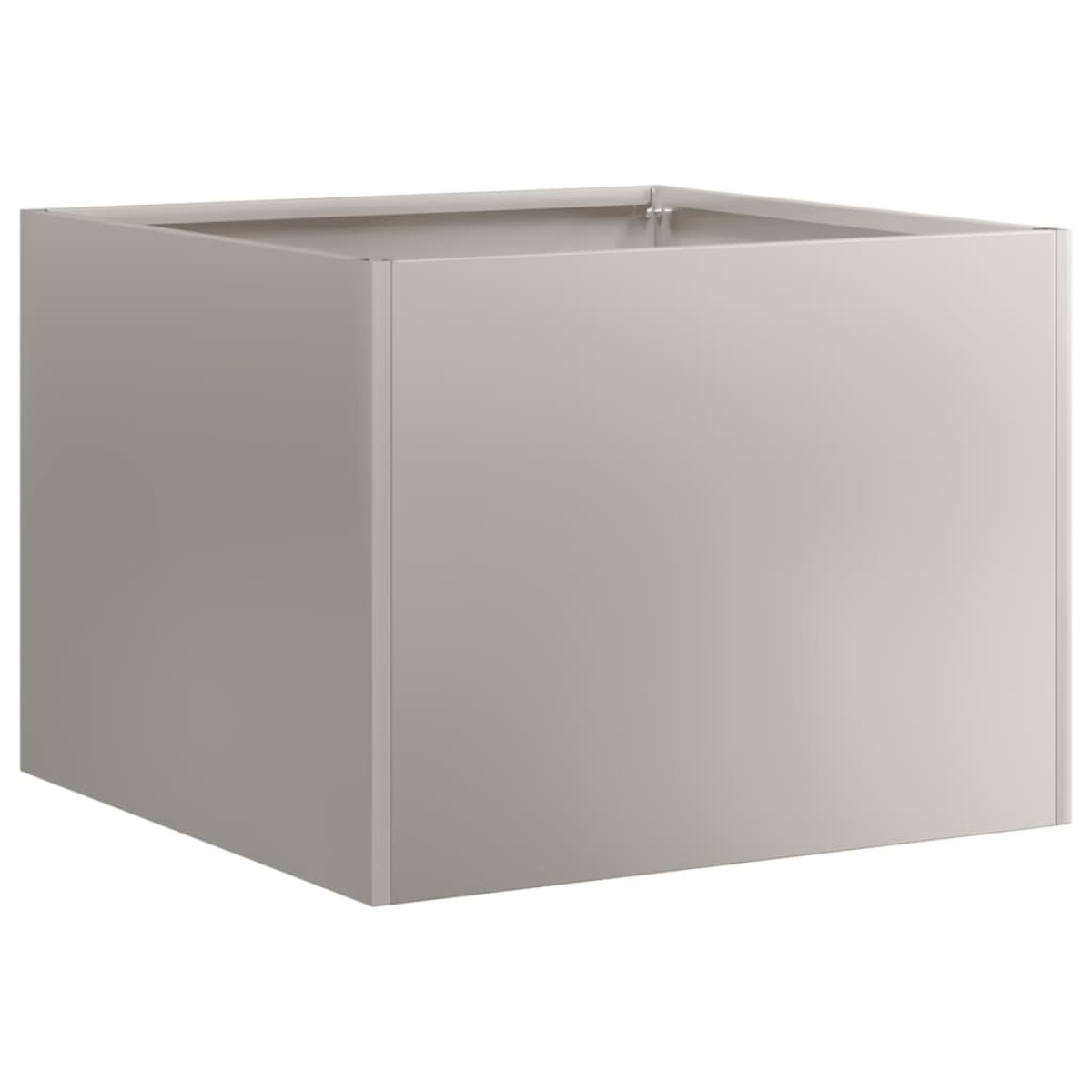 vidaXL Ζαρντινιέρα Σκουριασμένο 40x40x30εκ. Ατσάλι Σκληρυθέν στον Αέρα