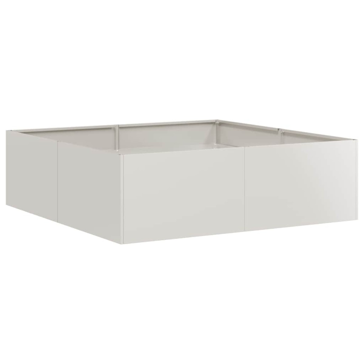 vidaXL Ζαρντινιέρα 100x100x30 εκ. από Ανοξείδωτο Ατσάλι