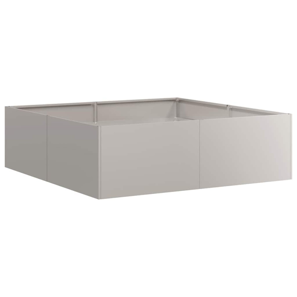 vidaXL Ζαρντινιέρα 100x100x30 εκ. Ατσάλι Σκληρυθέν στον Αέρα