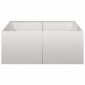 vidaXL Ζαρντινιέρα 100x100x40 εκ. από Ανοξείδωτο Ατσάλι