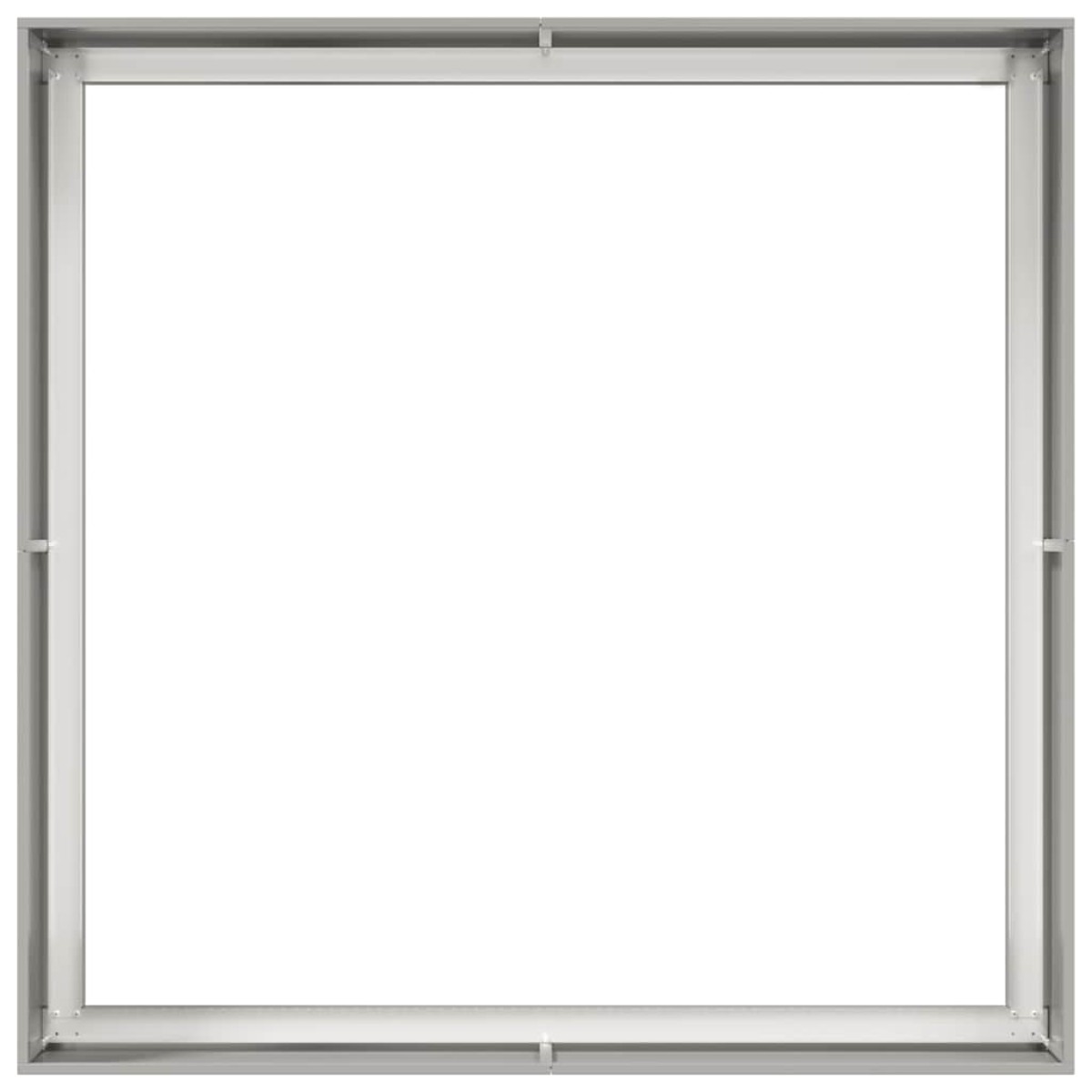 vidaXL Ζαρντινιέρα 100x100x40 εκ. από Ανοξείδωτο Ατσάλι