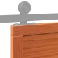 vidaXL Πόρτα αχυρώνα Κερί παλαίωσης 90 x 208 εκ. Μασίφ Ξύλο Πεύκου