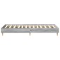 vidaXL Πλαίσιο κρεβατιού χωρίς στρώμα Γκρι Sonoma 100x200 cm