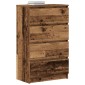 vidaXL Sideboard Παλιό ξύλο 60x35x98,5 cm Ξύλο μηχανής