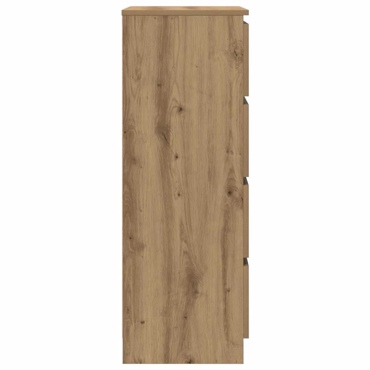 vidaXL Μπουφές Τεχνίτης Δρυς 60x35x98,5 εκ Ξύλο μηχανής