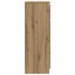 vidaXL Μπουφές Τεχνίτης Δρυς 60x35x98,5 εκ Ξύλο μηχανής