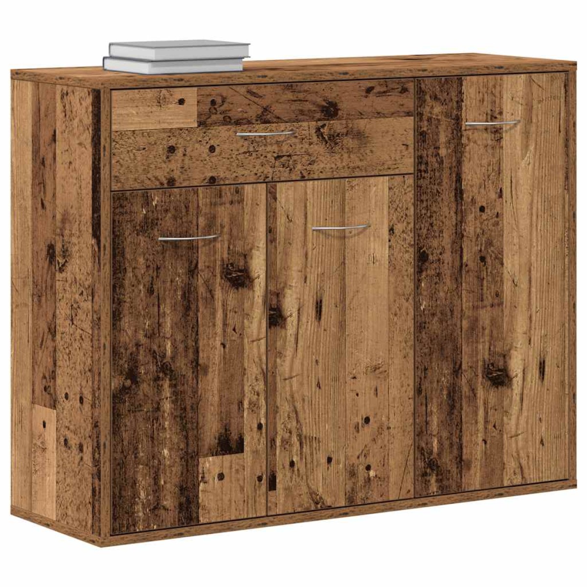 vidaXL Sideboard Παλιό ξύλο 88x30x70 cm Ξύλο μηχανής