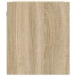vidaXL Κομοδίνα Επιτοίχια Sonoma Δρυς 38x34x40 εκ.
