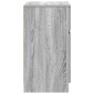 vidaXL Κομοδίνο Γκρι Sonoma 39x35x65 εκ. από Επεξεργασμένο Ξύλο