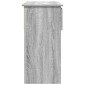 vidaXL Τραπέζι κονσόλας με συρτάρια Γκρι Sonoma 85,5x38,5x74,5 cm