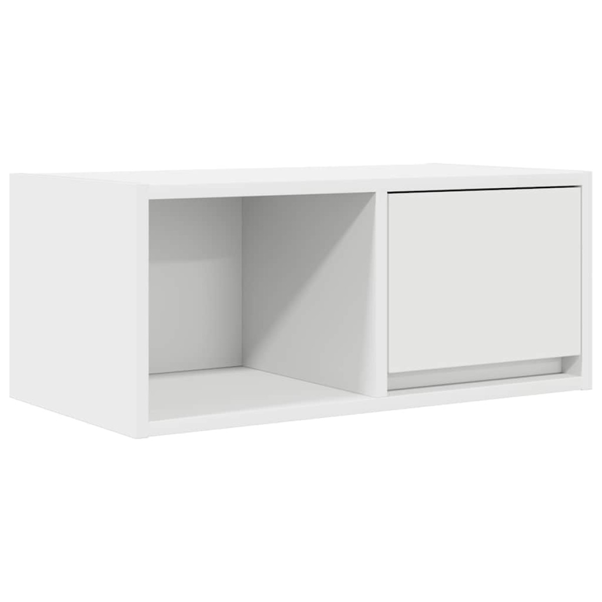 vidaXL Έπιπλο Τηλεόρασης Λευκό 60x31x25,5 εκ. Επεξεργασμένο Ξύλο