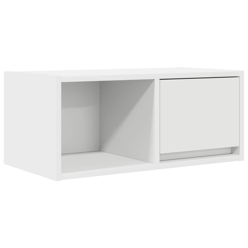 vidaXL Έπιπλο Τηλεόρασης Λευκό 60x31x25,5 εκ. Επεξεργασμένο Ξύλο