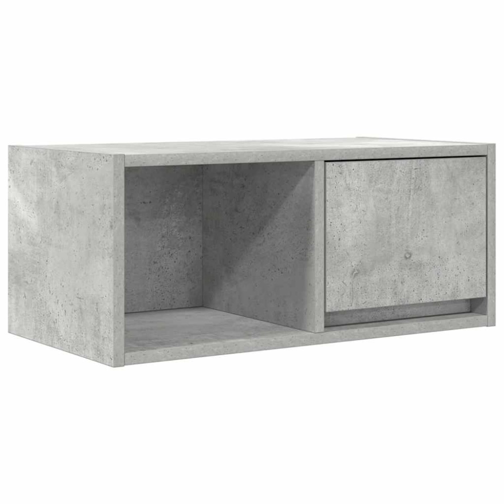 vidaXL Έπιπλο Τηλεόρασης Γκρι μπετόν 60x31x25,5 εκ. Επεξεργασμένο Ξύλο