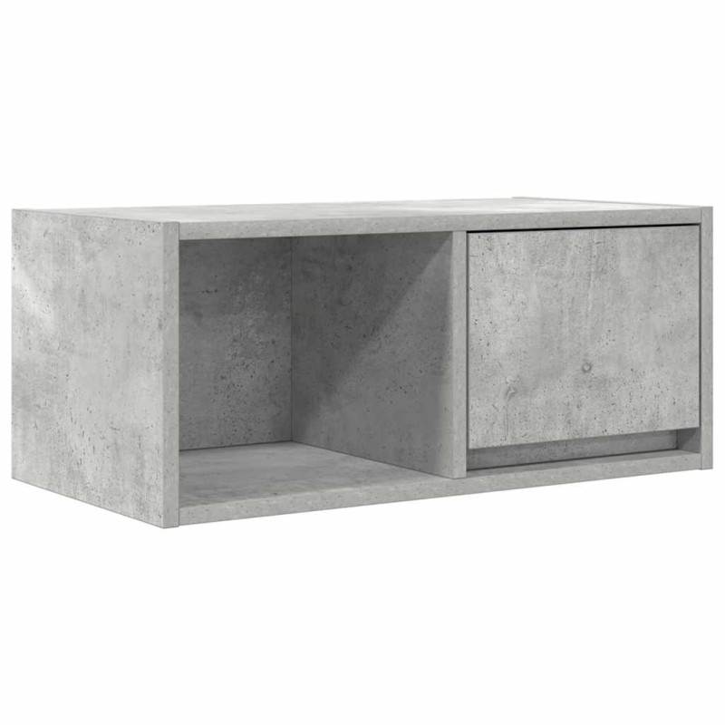 vidaXL Έπιπλο Τηλεόρασης Γκρι μπετόν 60x31x25,5 εκ. Επεξεργασμένο Ξύλο
