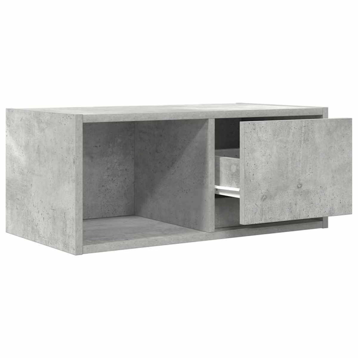 vidaXL Έπιπλο Τηλεόρασης Γκρι μπετόν 60x31x25,5 εκ. Επεξεργασμένο Ξύλο