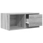 vidaXL Έπιπλο Τηλεόρασης Γκρι Sonoma 60x31x25,5 εκ. Επεξεργασμένο Ξύλο