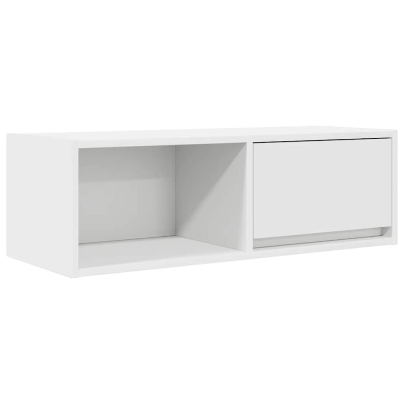 vidaXL Έπιπλο Τηλεόρασης Λευκό 80x31x25,5 εκ. Επεξεργασμένο Ξύλο