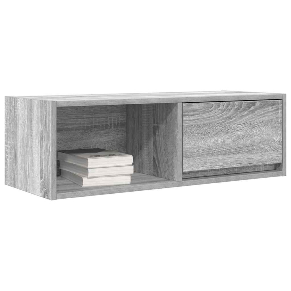 vidaXL Έπιπλο Τηλεόρασης Γκρι Sonoma 80x31x25,5 εκ. Επεξεργασμένο Ξύλο