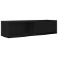 vidaXL Έπιπλα Τηλεόρασης 2 τεμ. 100x31x25,5 εκ. Επεξεργασμένο Ξύλο