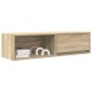 vidaXL Έπιπλο Τηλεόρασης Sonoma Δρυς 100x31x25,5 εκ. Επεξ. Ξύλο