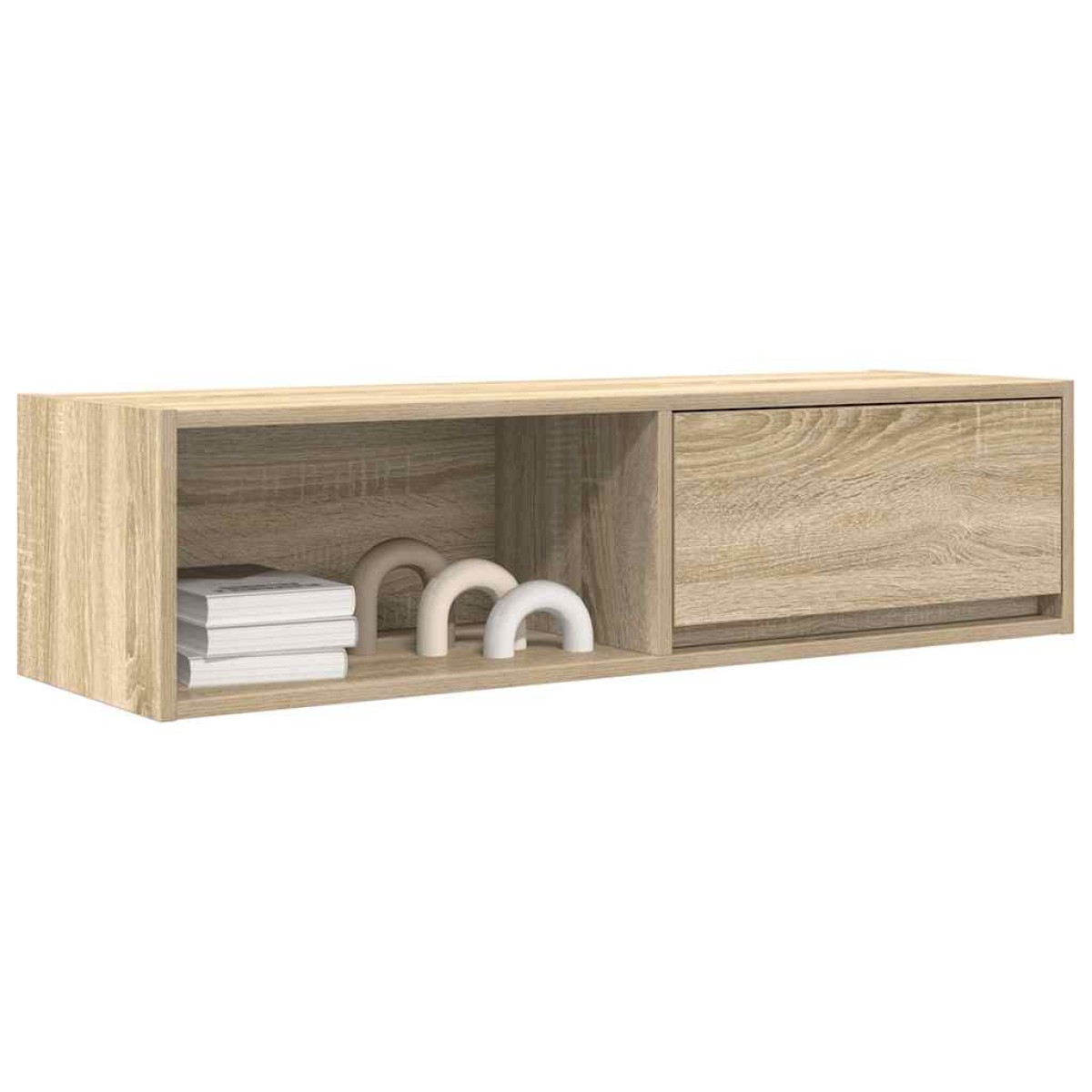 vidaXL Έπιπλα Τηλεόρασης 2 τεμ. 100x31x25,5 εκ. Επεξεργασμένο Ξύλο
