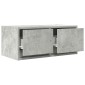 vidaXL Έπιπλο Τηλεόρασης Γκρι μπετόν 60x31x25,5 εκ. Επεξεργασμένο Ξύλο