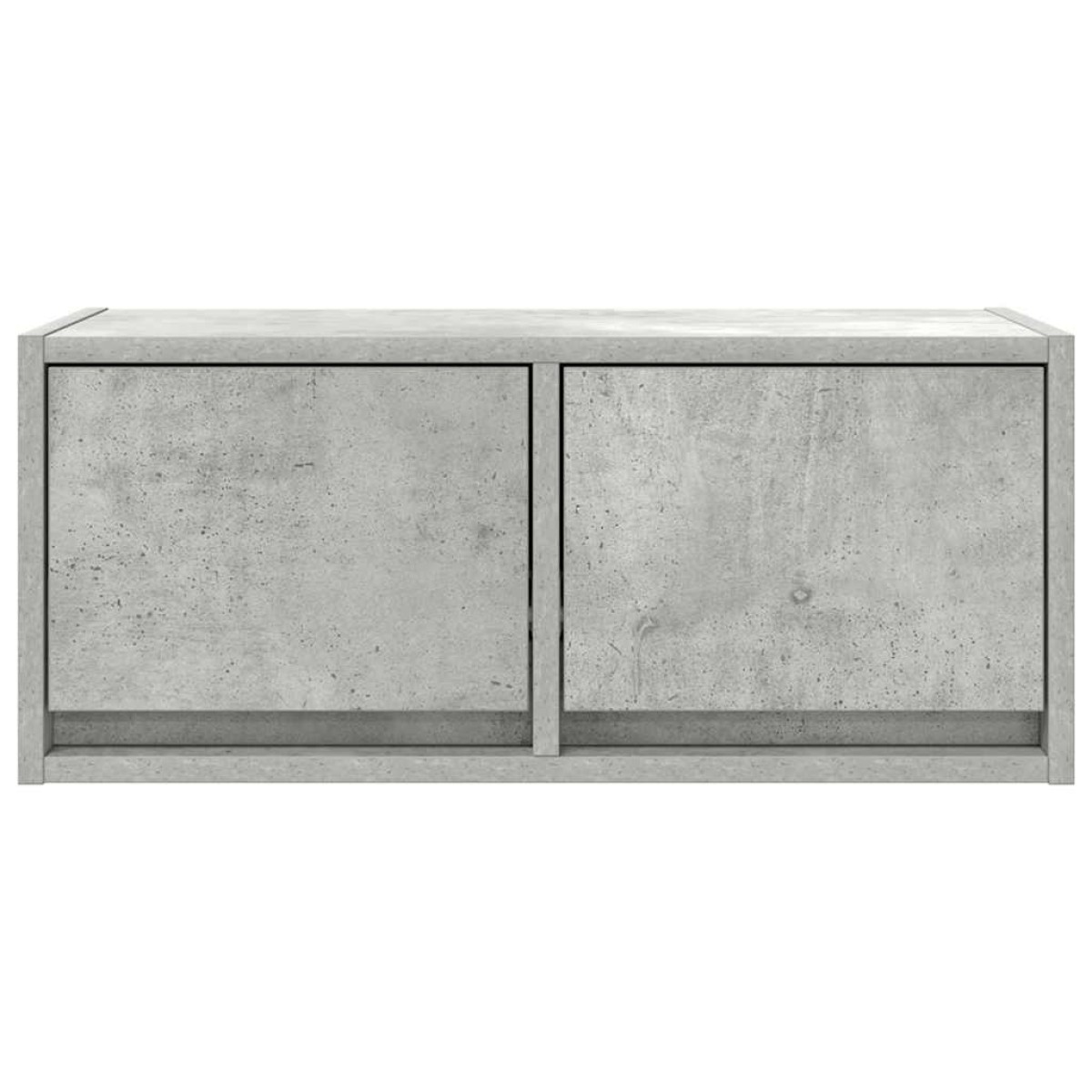 vidaXL Έπιπλο Τηλεόρασης Γκρι μπετόν 60x31x25,5 εκ. Επεξεργασμένο Ξύλο