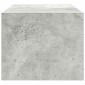 vidaXL Έπιπλο Τηλεόρασης Γκρι μπετόν 60x31x25,5 εκ. Επεξεργασμένο Ξύλο