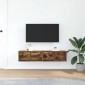 vidaXL Έπιπλα Τηλεόρασης 2 τεμ. 60x31x25,5 εκ Επεξεργασμένο Ξύλο