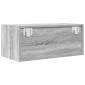 vidaXL Έπιπλο Τηλεόρασης Γκρι Sonoma 60x31x25,5 εκ. Επεξεργασμένο Ξύλο