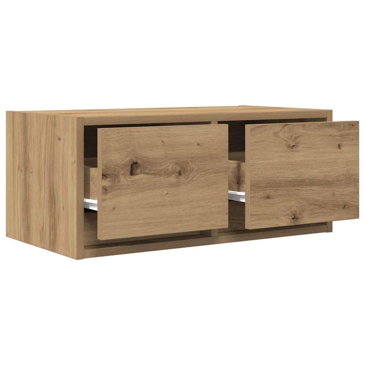vidaXL Έπιπλα Τηλεόρασης 2 τεμ. 60x31x25,5 εκ. Επεξεργασμένο Ξύλο