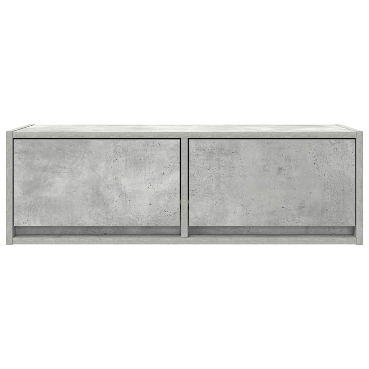 vidaXL Έπιπλο Τηλεόρασης Γκρι Σκυροδέματος 80x31x25,5εκ. Επεξεργ. Ξύλο