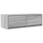 vidaXL Έπιπλο Τηλεόρασης Γκρι Sonoma 80x31x25,5 εκ. Επεξεργασμένο Ξύλο
