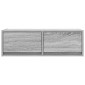 vidaXL Έπιπλο Τηλεόρασης Γκρι Sonoma 80x31x25,5 εκ. Επεξεργασμένο Ξύλο