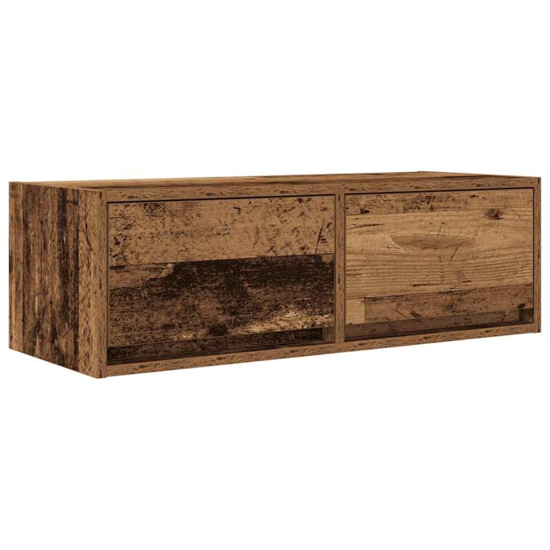 vidaXL Έπιπλο Τηλεόρασης Παλιό Ξύλο 80x31x25,5 εκ. Επεξεργασμένο Ξύλο