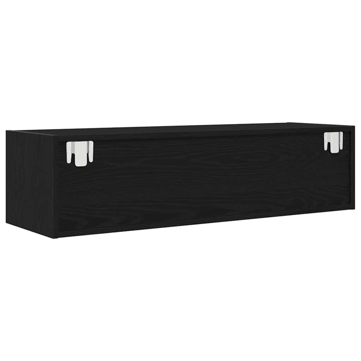 vidaXL Ντουλάπι TV 100 x 31 x 25,5 εκ. Μαύρη δρυς Επεξεργασμένο ξύλο