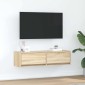 vidaXL Ντουλάπι TV 100 x 31 x 25,5 εκ. Sonoma Δρυς Επεξεργασμένο ξύλο