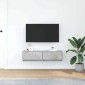 vidaXL Ντουλάπι TV 100 x 31 x 25,5 εκ. Γκρι σκυροδέματος