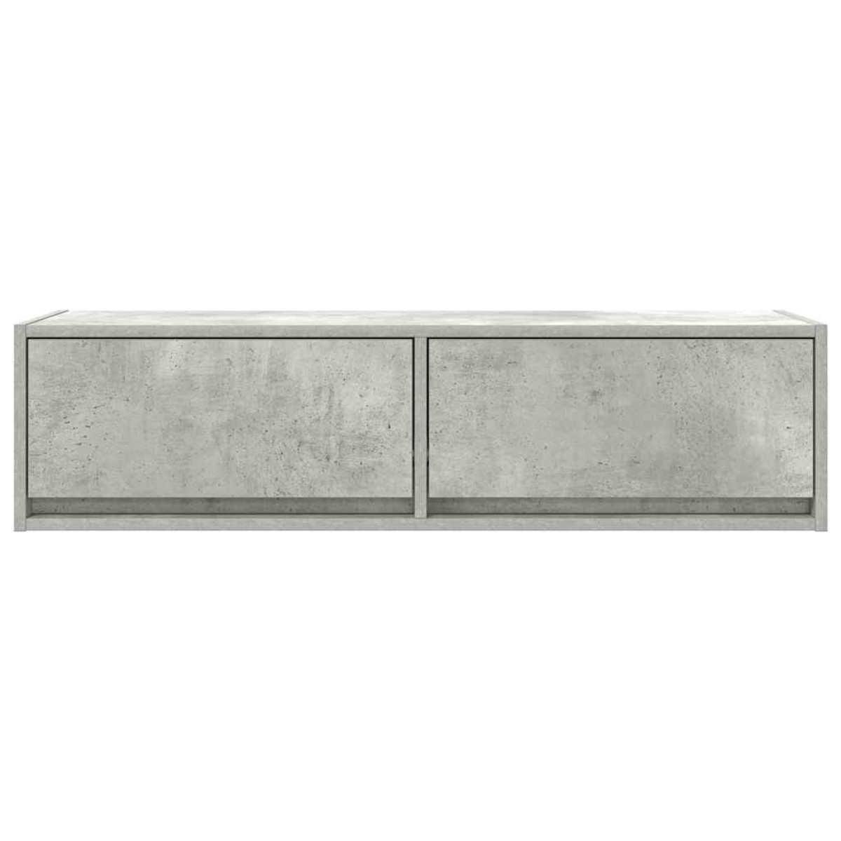 vidaXL Ντουλάπι TV 100 x 31 x 25,5 εκ. Γκρι σκυροδέματος