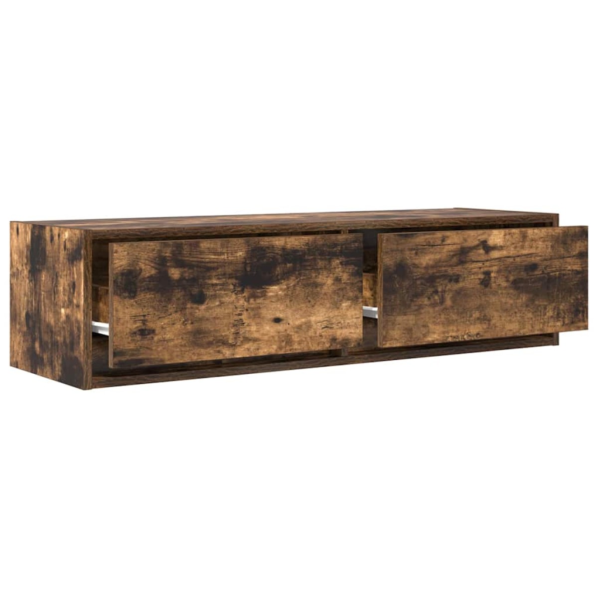 vidaXL Ντουλάπι TV 100 x 31 x 25,5 εκ. Καπνιστή δρυς