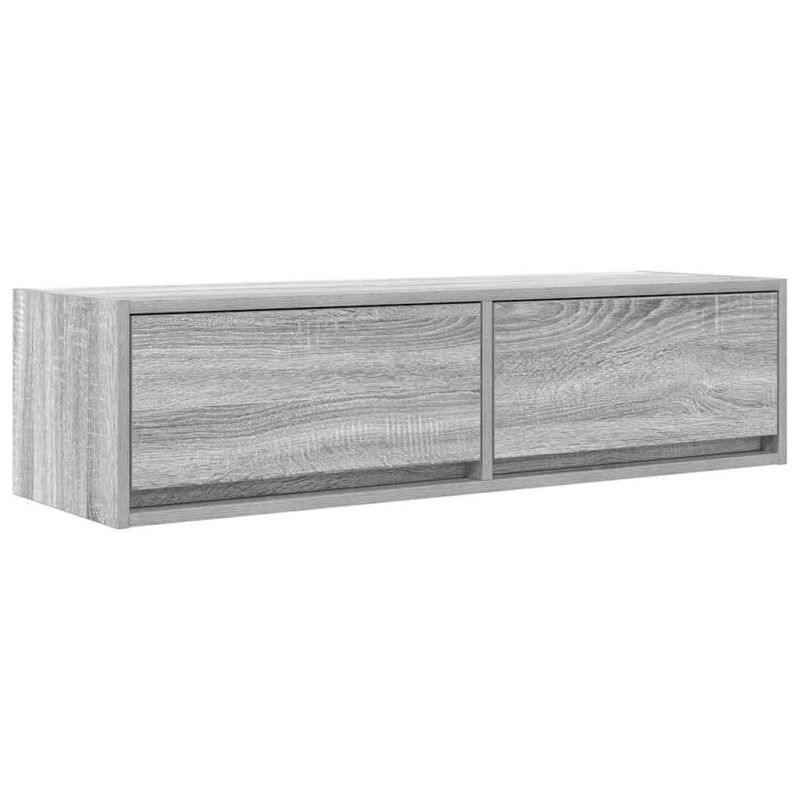vidaXL Ντουλάπι TV 100 x 31 x 25,5 εκ. Γκρι sonoma Επεξεργασμένο ξύλο