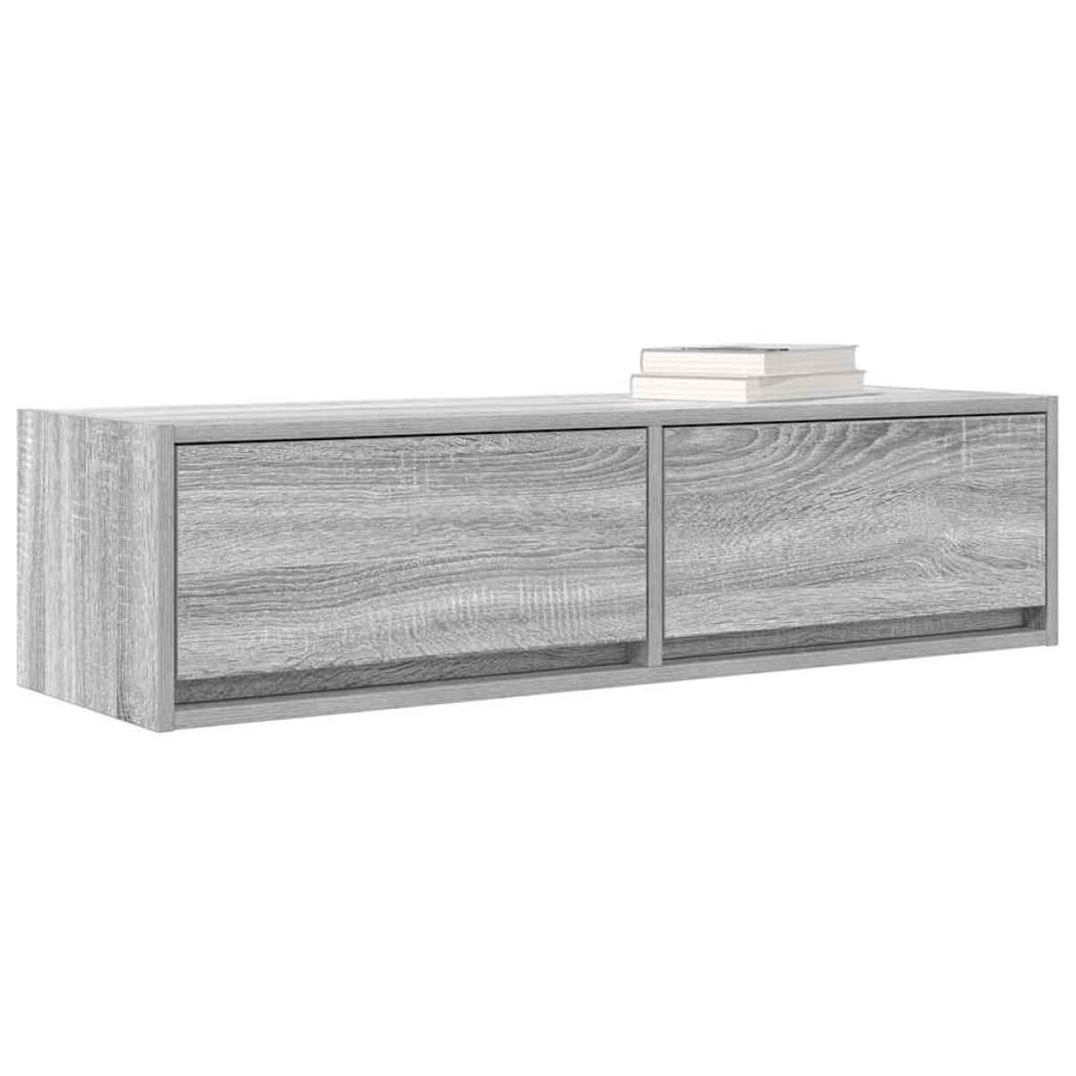 vidaXL Ντουλάπι TV 100 x 31 x 25,5 εκ. Γκρι sonoma Επεξεργασμένο ξύλο