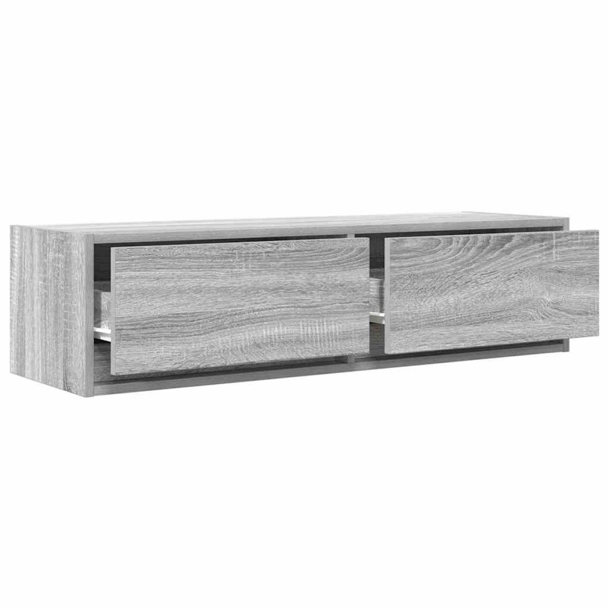 vidaXL Ντουλάπι TV 100 x 31 x 25,5 εκ. Γκρι sonoma Επεξεργασμένο ξύλο