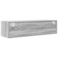 vidaXL Ντουλάπι TV 100 x 31 x 25,5 εκ. Γκρι sonoma Επεξεργασμένο ξύλο