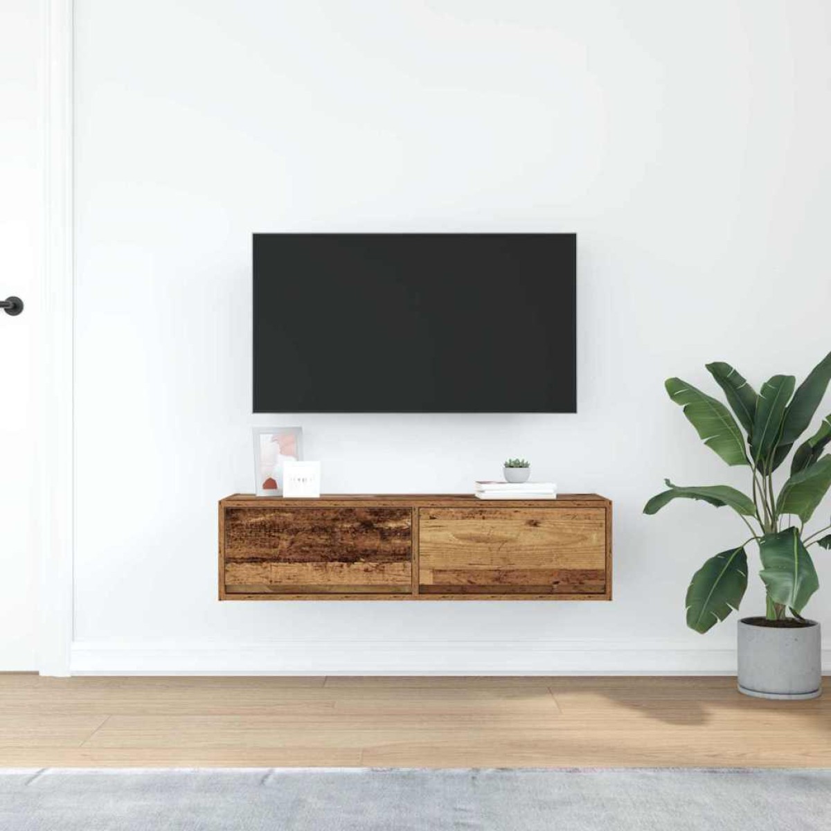 vidaXL Ντουλάπι TV 100 x 31 x 25,5 εκ. Παλαιό ξύλο Επεξεργασμένο ξύλο