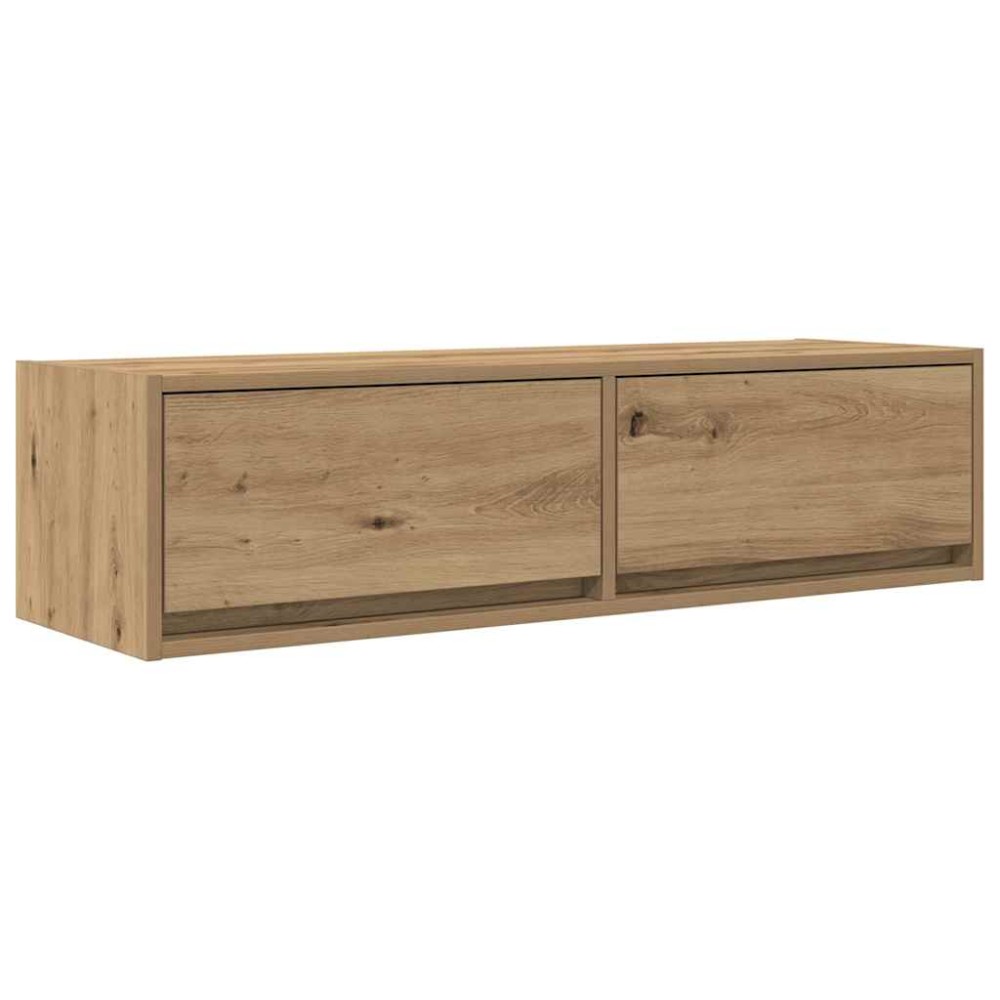 vidaXL Ντουλάπι TV 100 x 31 x 25,5 εκ. artisan δρυς Επεξεργασμένο ξύλο