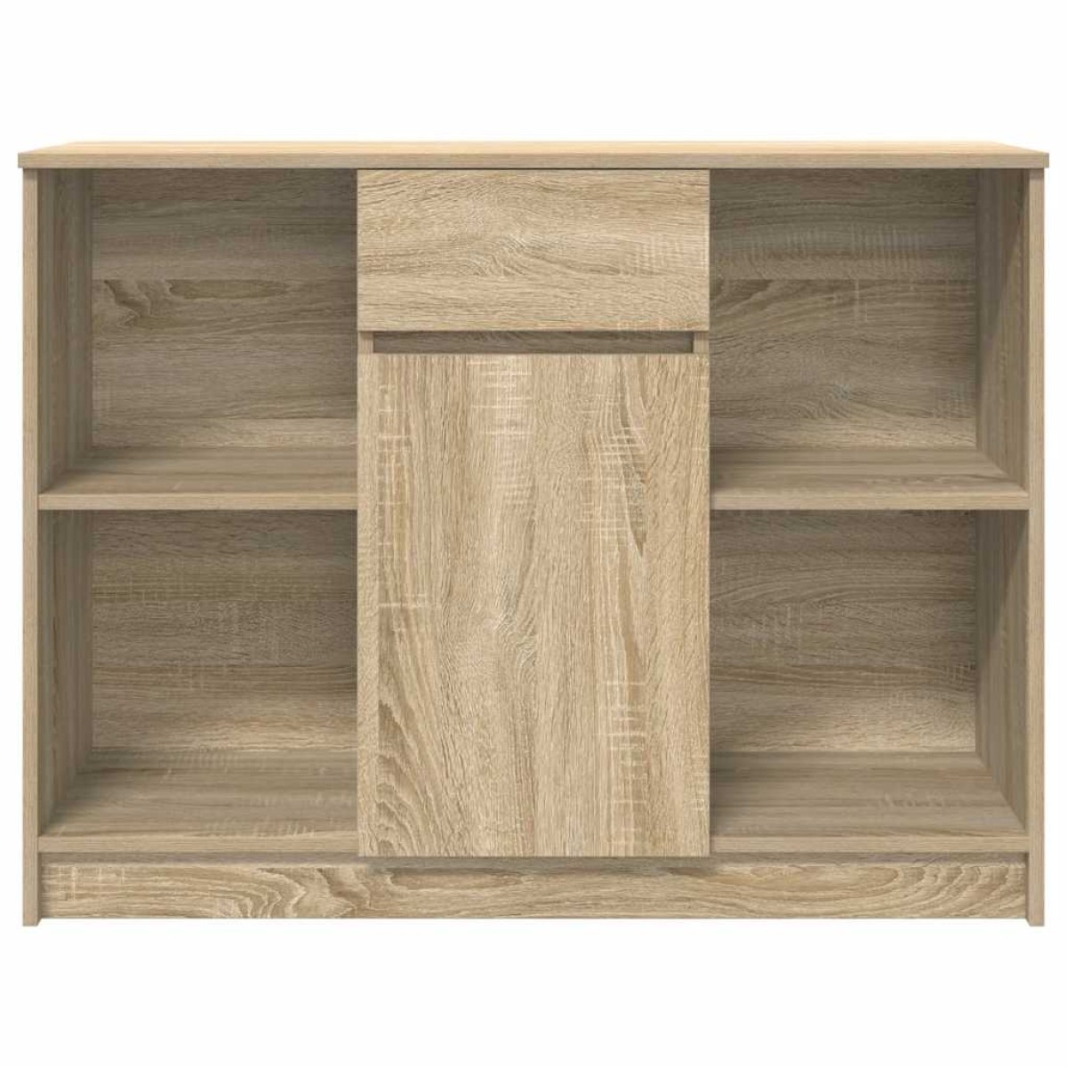 vidaXL Συρταριέρα με Συρτάρια Sonoma Δρυς 101x35x76 εκ. από Επεξ. Ξύλο